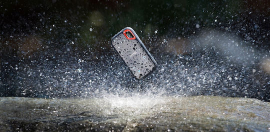 Sandisk Extreme SSD V2 USB 3.2 / USB-C 1TB 2.5" Μαύρο