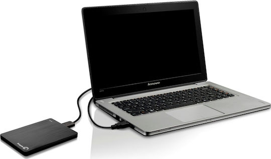 Seagate Basic USB 3.0 / USB 2.0 External 2.5" HDD 1.0TB Black