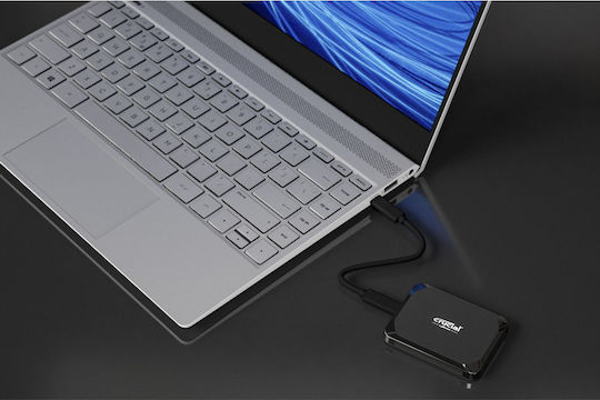 Crucial X9 USB 3.2 External 2.5" SSD 4TB Black