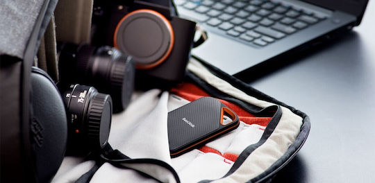 Sandisk Extreme Pro Portable V2 USB 3.2 / USB-C Външен SSD 2TB 2.5" Черен