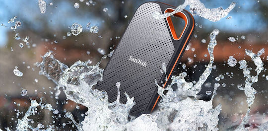 Sandisk Extreme Pro Portable V2 USB 3.2 / USB-C Външен SSD 2TB 2.5" Черен