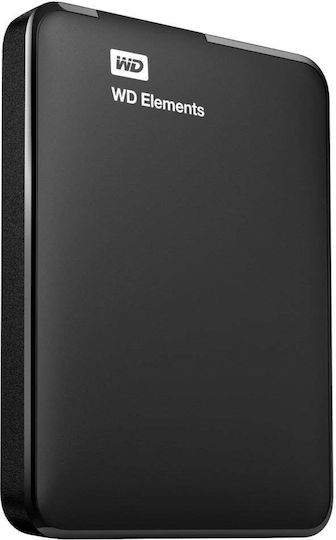 Western Digital Elements USB 3.0 Εξωτερικός HDD 1.0TB 2.5" Μαύρο