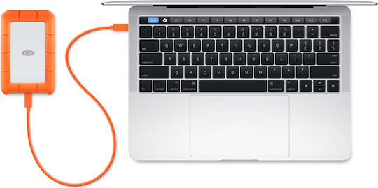 Lacie Rugged Mini USB 3.2 Εξωτερικός SSD 2.0TB 2.5" Μαύρο