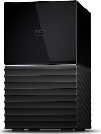 Western Digital My Book Duo USB 2.0 / USB 3.0 / USB-C Εξωτερικός HDD 16TB 3.5" Μαύρο