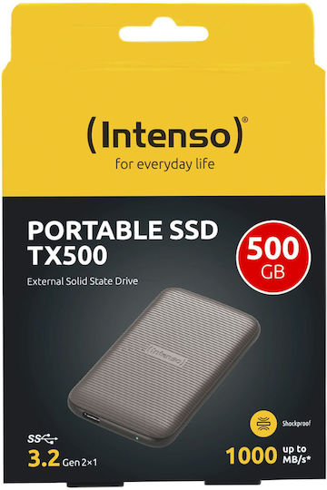Intenso TX500 USB 3.2 Externe SSD 500GB 2.5" Braun