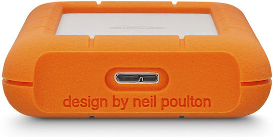 Lacie Rugged Mini USB 3.2 Εξωτερικός SSD 2.0TB 2.5" Μαύρο