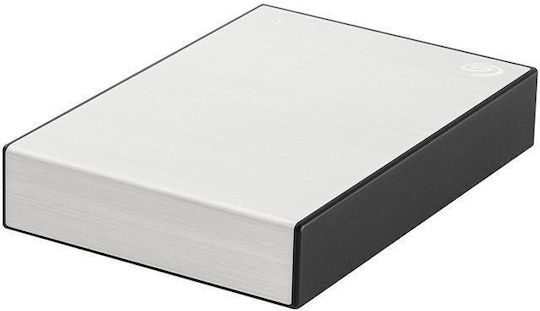 Seagate One Touch Password Protection USB 3.0 External 2.5" HDD 5.1TB Silver