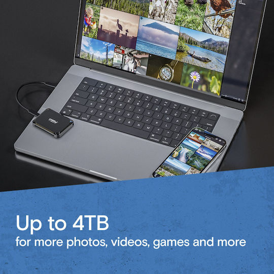 Crucial X9 USB 3.2 External 2.5" SSD 1TB Black
