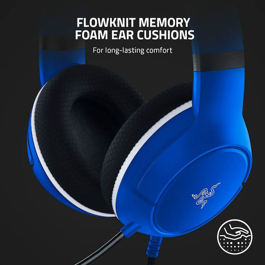 Razer Kaira X For Xbox On Ear Gaming Headset with Connection 3.5mm Shock Blue