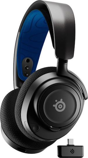 SteelSeries Arctis Nova 7P Fără fir Over Ear Gaming Headset cu conexiune Bluetooth / USB Negru