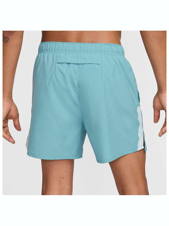 Nike Challenger Men's Athletic Shorts Dri-Fit Light Blue