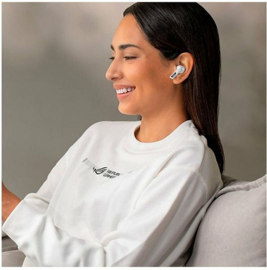 Asus ROG Cetra SpeedNova Wireless In Ear Gaming Headset with Connection Bluetooth White