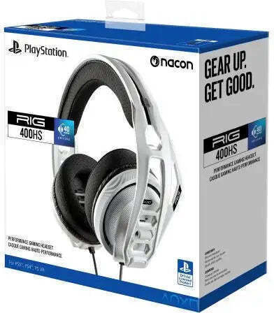 Plantronics RIG 400HS Over Ear Gaming Headset με σύνδεση 3.5mm Λευκό