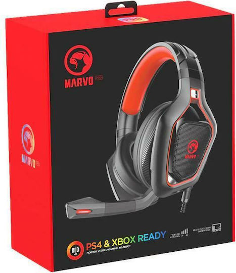 Marvo HG8960 SkyLab G1 Over Ear Gaming Headset cu conexiune 2x3,5mm / USB Negru