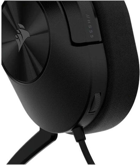 Corsair HS55 Surround Over Ear Gaming Headset με σύνδεση 3.5mm Carbon
