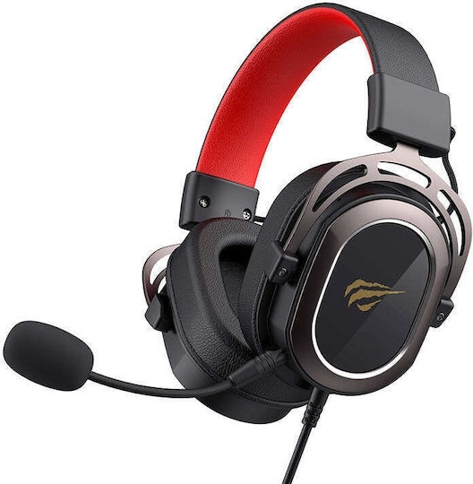 Havit H2008D Über Ohr Gaming-Headset mit Verbindung 3,5mm Schwarz