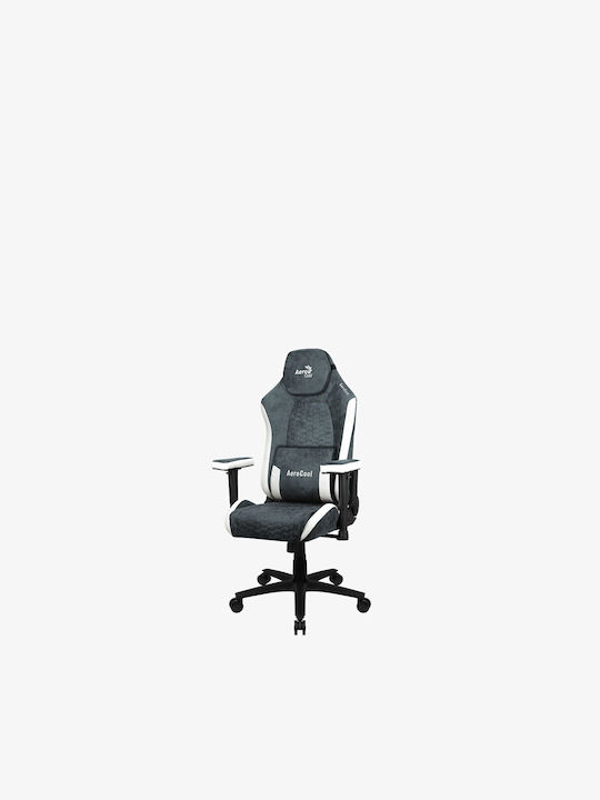 Aerocool Royal AeroWeave Scaun Gaming cu Brațe Reglabile și Suport pentru picioare Ash Grey