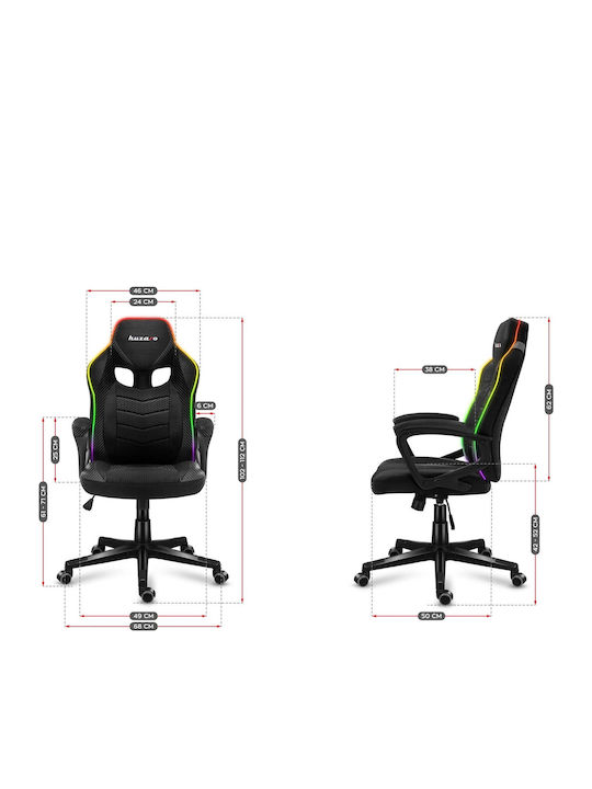 Huzaro Force 2.5 RGB Геймърски стол Mesh