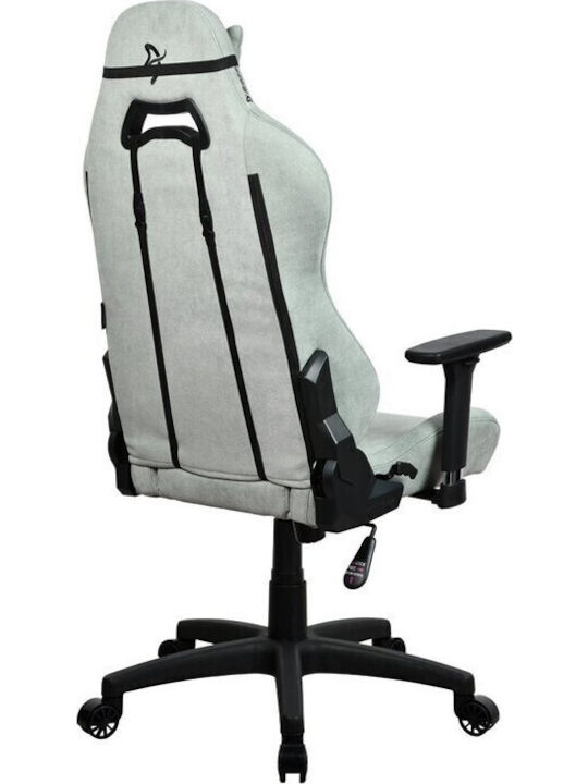 Arozzi Torretta Soft Fabric v2 Υφασμάτινη Καρέκλα Gaming με Ρυθμιζόμενα Μπράτσα Pearl Green