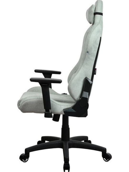 Arozzi Torretta Soft Fabric v2 Υφασμάτινη Καρέκλα Gaming με Ρυθμιζόμενα Μπράτσα Pearl Green