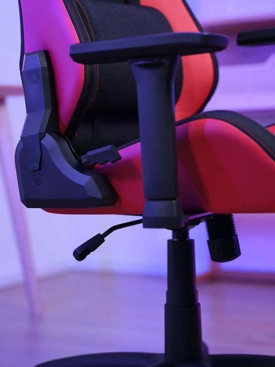 Trust Gxt 714 Fabric Gaming Chair with Adjustable Arms Red
