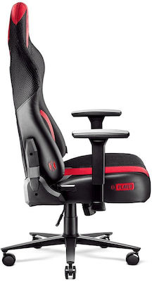 Diablo Gaming Chair with Adjustable Arms Red