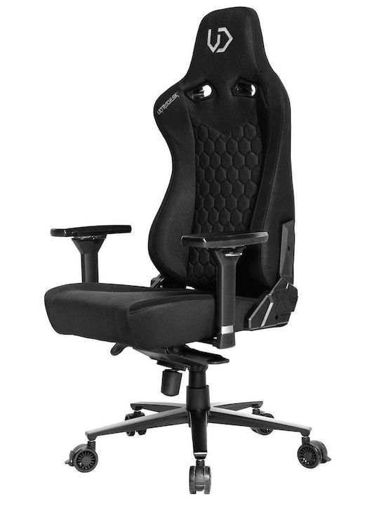 Ultradesk Throne Δερματίνης Μαύρη