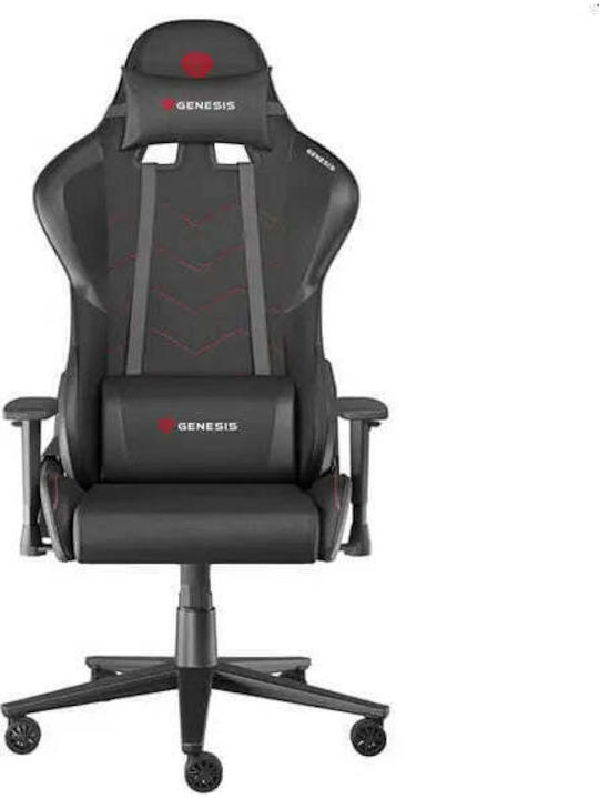 Genesis Nitro 550 Gaming Stuhl mit verstellbaren Armlehnen Schwarz