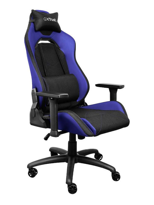 Trust Gxt 714 Υφασμάτινη Καρέκλα Gaming με Ρυθμιζόμενα Μπράτσα Μπλε