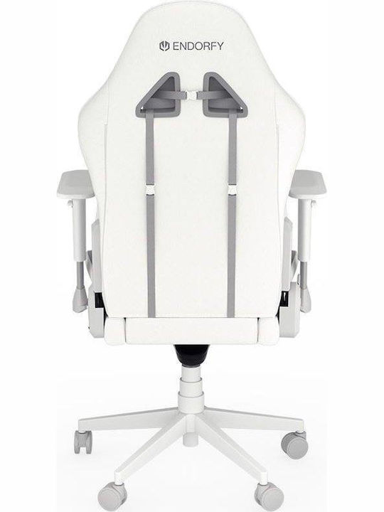 Endorfy EY8A007 Геймърски стол с регулируеми подлакътници Скрим Onyx White