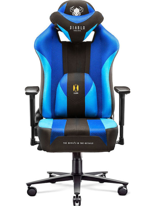 Diablo X-Player 2.0 Normal Size Gaming Stuhl mit verstellbaren Armlehnen Frost Black