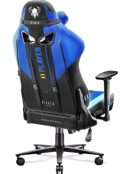 Diablo X-Player 2.0 Normal Size Gaming Stuhl mit verstellbaren Armlehnen Frost Black