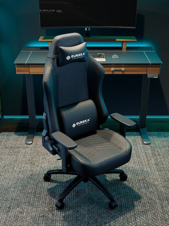 Eureka Ergonomic GC-09 Gaming Stuhl Schwarz