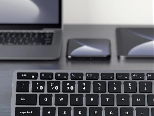 Satechi Slim X1 Wireless Bluetooth Keyboard Only English US Silver