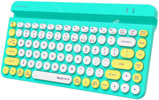 A4Tech Fstyler FBK30 Ασύρματο Bluetooth Πληκτρολόγιο για Tablet Αγγλικό US Avocado