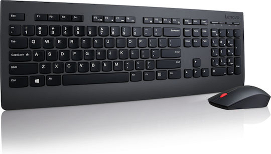 Lenovo Professional Wireless Keyboard Keyboard & Mouse Set Greek