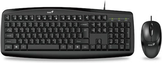 Genius Smart Combo KM-200 Σετ Πληκτρολόγιο & Ποντίκι Αγγλικό US