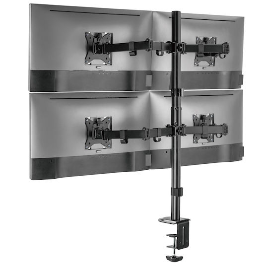 Sbox Halterung Auf dem Schreibtisch für 4 Monitore bis 32" mit Arm (LCD-352/4-2)