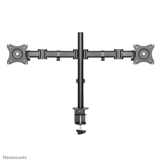 Newstar NM-D135DBLACK Βάση Γραφείου για 2 Οθόνες έως 27" με Βραχίονα