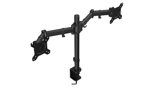Endorfy Atlas Double Стойка за 2 Монитори до 27" с Рамо Черна