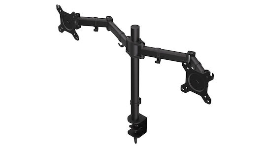 Endorfy Atlas Double Стойка за 2 Монитори до 27" с Рамо Черна