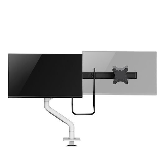Neomounts Βάση Γραφείου για 2 Οθόνες έως 27" Λευκή (DS75S-950WH2)