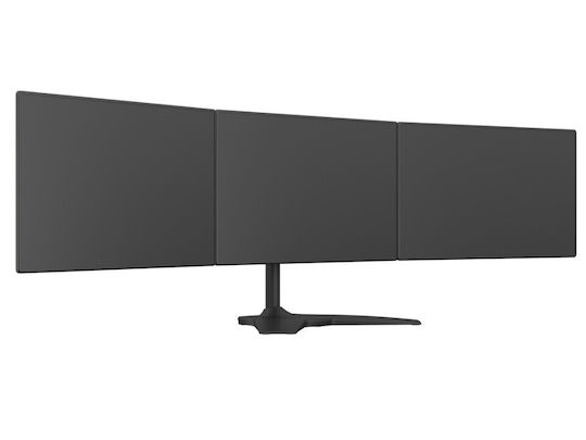 Hagor Tabletop Suport pentru 3 Monitoare până la 24" cu Braț (7187)