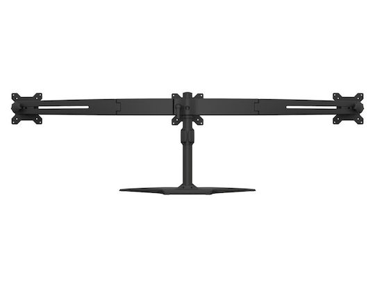 Hagor Tabletop Suport pentru 3 Monitoare până la 24" cu Braț (7187)