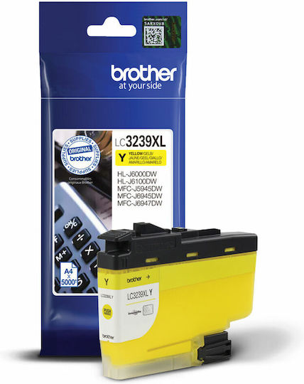 Brother LC3239XL Original InkJet Printer Ink Yellow (LC-3239XLY)