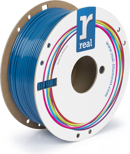 Real Filament PETG 3D Printer Filament 2.85mm Recycled Blue 1kg