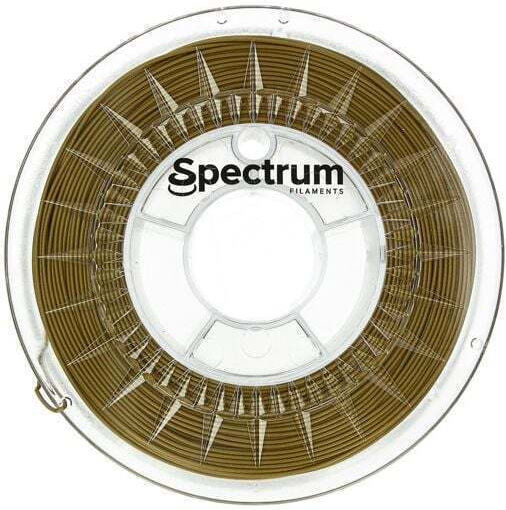 Spectrum PLA 3D Printer Filament 1.75mm Gold 1kg