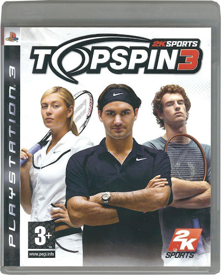 Top Spin 3 PS3