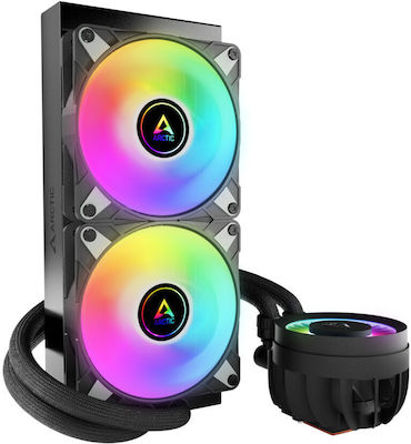 Arctic Liquid Freezer III 240 A-RGB Wasserkühlung für Prozessor Doppelter Ventilator 120mm für Sockel AM4/AM5/1700