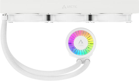Arctic Liquid Freezer III 360 A-RGB Охлаждане AIO CPU с 3 Вентилатора 120мм Бял